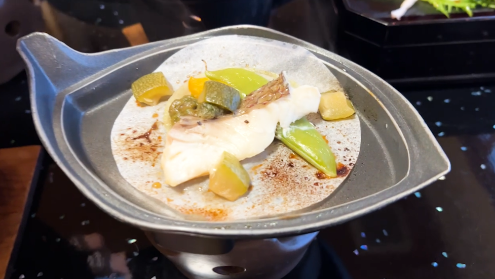 아리마교엔_가이세키_생선구이